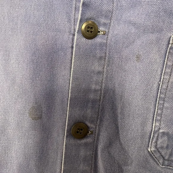Vintage French work shirt SIZE L